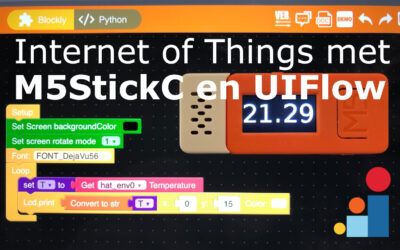 Internet of Things met M5StickC en UIFlow